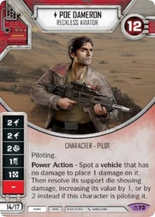 Star Wars: Destiny Poe Dameron - Reckless Aviator