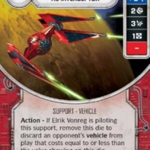 Star Wars: Destiny Elrik Vonreg's TIE Interceptor
