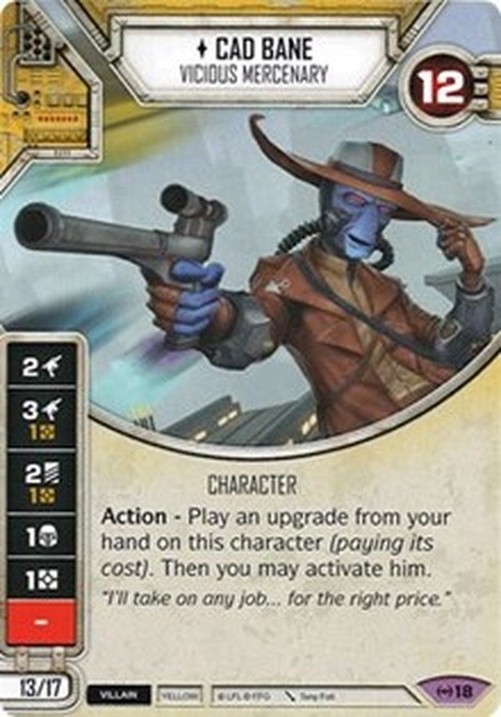 Star Wars: Destiny Cad Bane - Vicious Mercenary