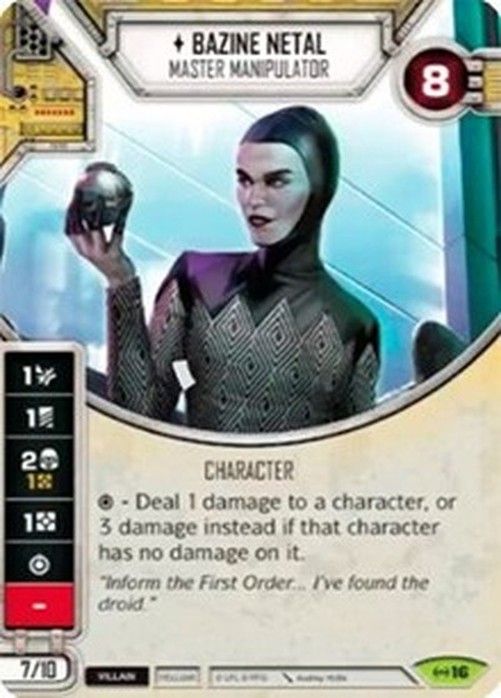 Star Wars: Destiny Bazine Netal - Master Manipulator