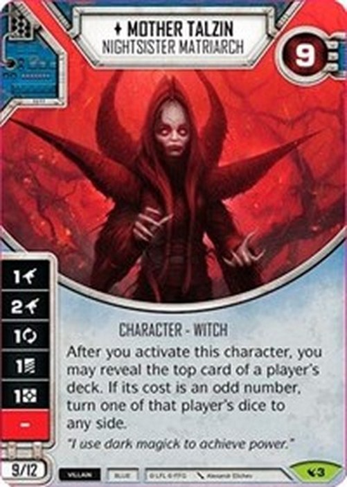 Star Wars: Destiny Mother Talzin - Nightsister Matriarch