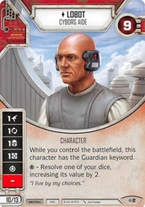Star Wars: Destiny Lobot - Cyborg Aide