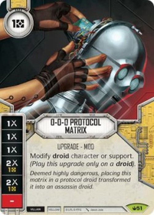 Star Wars: Destiny 0-0-0 Protocol Matrix