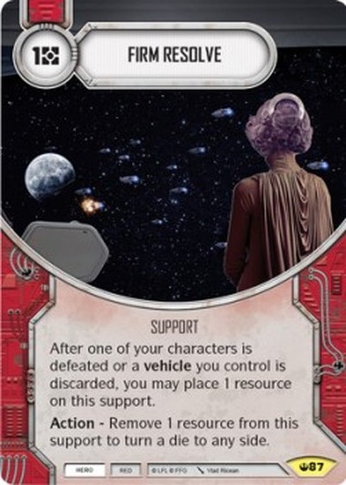 Star Wars: Destiny Firm Resolve