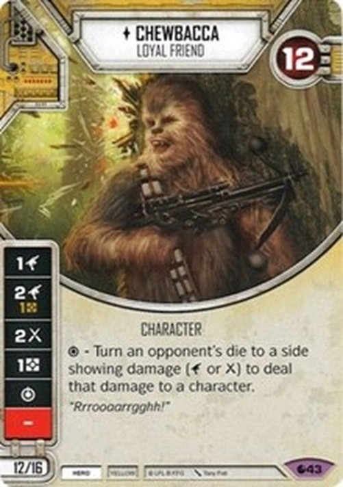 Star Wars: Destiny Chewbacca - Loyal Friend