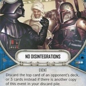 Star Wars: Destiny No Disintegrations