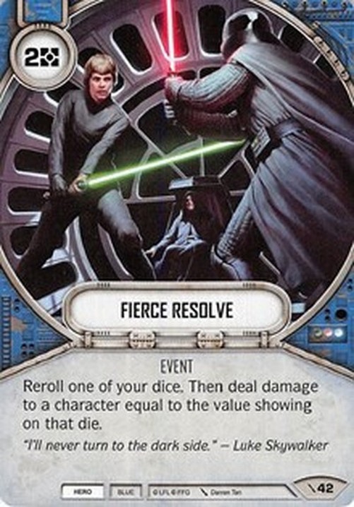 Star Wars: Destiny Fierce Resolve
