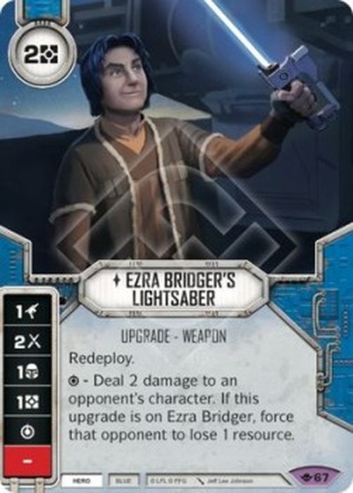 Star Wars: Destiny Ezra Bridger's Lightsaber