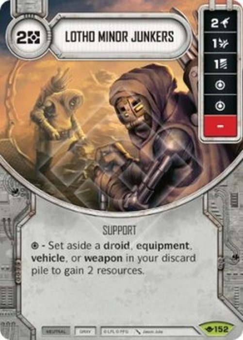 Star Wars: Destiny Lotho Minor Junkers