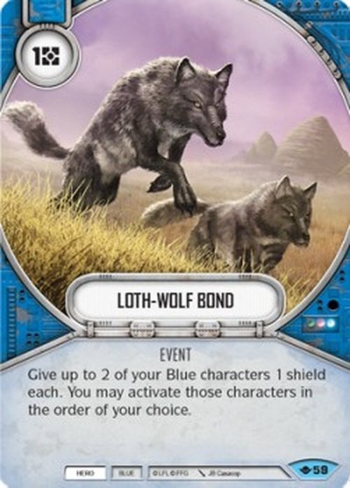 Star Wars: Destiny Loth-Wolf Bond