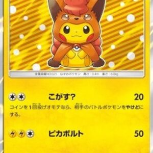 Pokemon Poncho-wearing Pikachu Japanese
