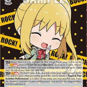 Weiß Schwarz BTR/Can't Tell You! Nijika Ijichi (V.1 - Rare)