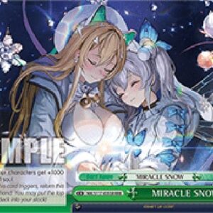 Weiß Schwarz NIK/MIRACLE SNOW (V.2 - Triple Rare)