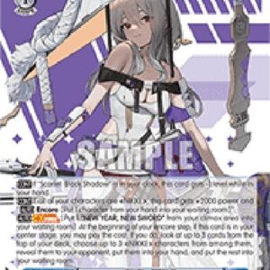 Weiß Schwarz NIK/“Scarlet Flash” Scarlet (V.2 - Super Rare)