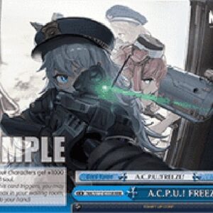 Weiß Schwarz NIK/A.C.P.U.! FREEZE! (V.2 - Triple Rare)
