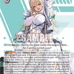 Weiß Schwarz NIK/Rupee: Winter Shopper (V.1 - Double Rare)
