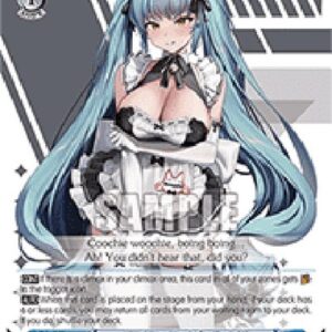 Weiß Schwarz NIK/Privaty: Unkind Maid (V.1 - Double Rare)