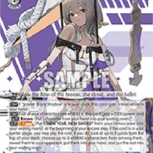 Weiß Schwarz NIK/“Scarlet Flash” Scarlet (V.1 - Rare)