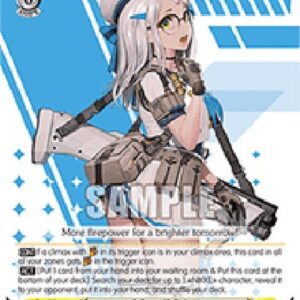 Weiß Schwarz NIK/Pursuit of Firepower, Neon (V.1 - Rare)