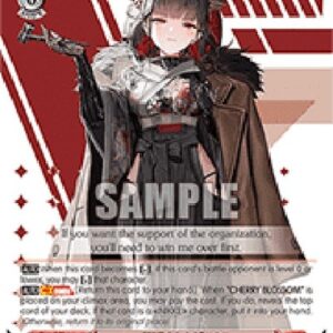 Weiß Schwarz NIK/“Resplendent Cherry Blossom” Sakura (V.1 - Rare)