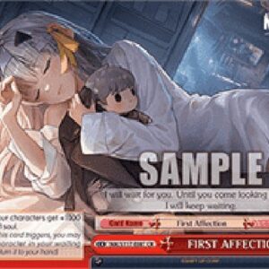 Weiß Schwarz NIK/FIRST AFFECTION (V.1 - Climax Rare)