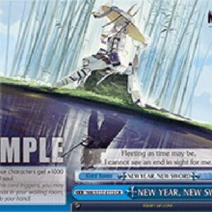 Weiß Schwarz NIK/NEW YEAR, NEW SWORD (V.1 - Climax Rare)