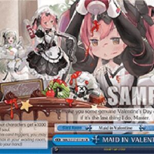 Weiß Schwarz NIK/MAID IN VALENTINE (V.1 - Climax Rare)