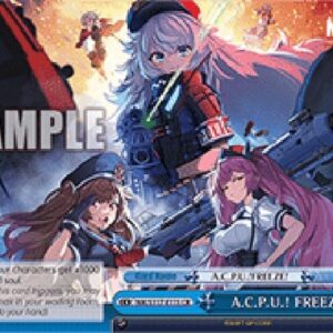 Weiß Schwarz NIK/A.C.P.U.! FREEZE! (V.1 - Climax Rare)