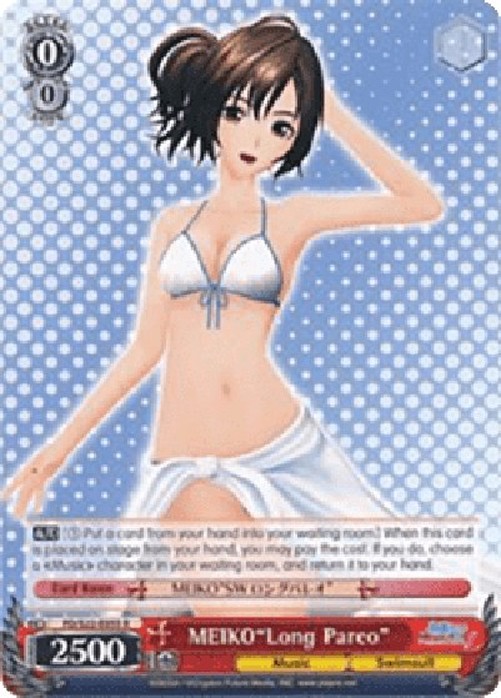 Weiß Schwarz PD/MEIKO"Long Pareo" (V.1 - Rare)