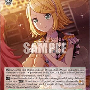 Weiß Schwarz PJS/All to See You Smile, Kagamine Rin (V.2 - Super Rare)