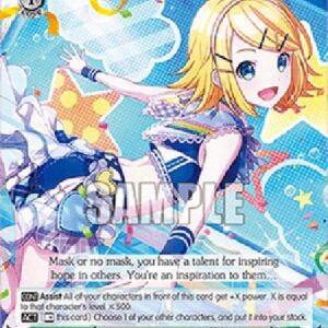 Weiß Schwarz PJS/Shining Rainbow Kagamine Rin (V.1 - Rare)
