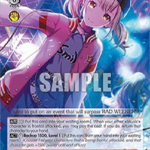 Weiß Schwarz PJS/Heart-Pounding Song, Kohane Azusawa (V.1 - Uncommon)