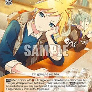 Weiß Schwarz PJS/Reluctant Reconciliation, Kagamine Len (V.1 - Uncommon)