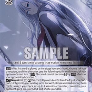 Weiß Schwarz PJS/Why I Keep Composing, Kanade Yoisaki (V.1 - Uncommon)