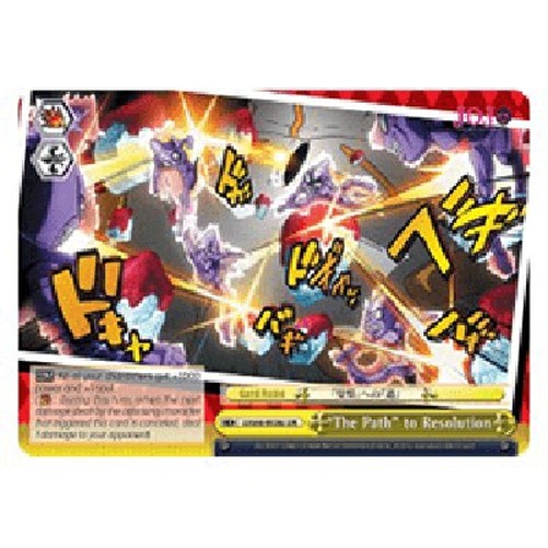 Weiß Schwarz JJ/"The Path" to Resolution (V.2 - JoJo Rare)