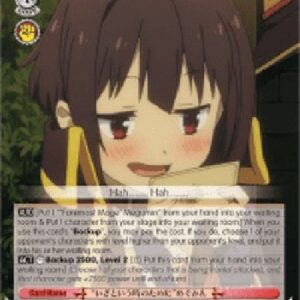 Weiß Schwarz KS/"When Push Comes to Shove" Megumin (V.1 - Rare)