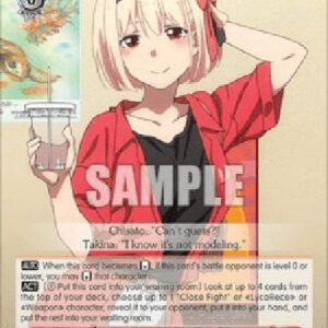 Weiß Schwarz LRC/Invitation for an "Outing", Chisato (V.2 - Super Rare)