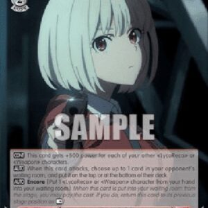 Weiß Schwarz LRC/Chosen Path, Chisato (V.2 - Super Rare)