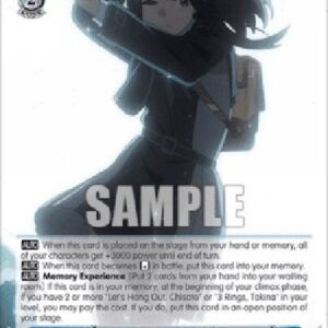 Weiß Schwarz LRC/No Matter Where You Are, Takina (V.2 - Super Rare)