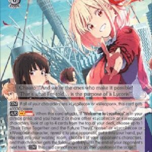 Weiß Schwarz LRC/Protecting Livelihood, Takina & Chisato (V.1 - Double Rare)