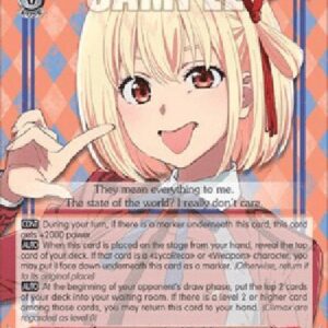 Weiß Schwarz LRC/Naturally Gifted, Chisato (V.1 - Rare)