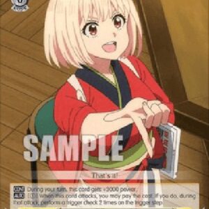 Weiß Schwarz LRC/Cafe LycoReco, Chisato (V.1 - Rare)