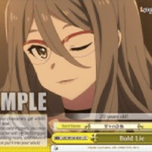 Weiß Schwarz LRC/Bold Lie