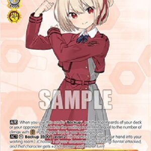 Weiß Schwarz LRC/We'll Solve Everything! Chisato (V.2 - Feature Rare)