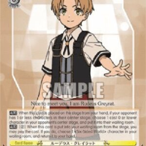 Weiß Schwarz MTI/Rudeus Greyrat (V.2 - Super Rare)