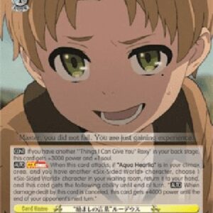 Weiß Schwarz MTI/"Words of Encouragement" Rudeus