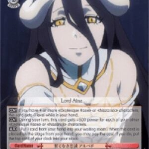Weiß Schwarz OVL/Infinite Loyalty, Albedo (V.1 - Double Rare)