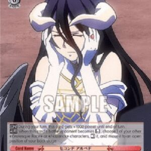 Weiß Schwarz OVL/Cornerlady, Albedo (V.2 - Super Rare)