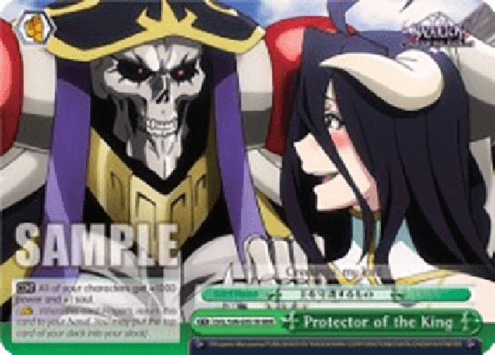 Weiß Schwarz OVL/Protector of the King (V.2 - Triple Rare)