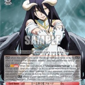 Weiß Schwarz OVL/Dedicated Love for the Lord, Albedo (V.1 - Double Rare)